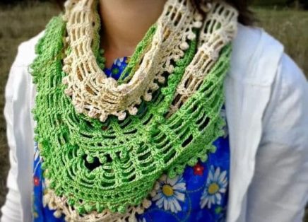 Colares de Crochê Passo a Passo