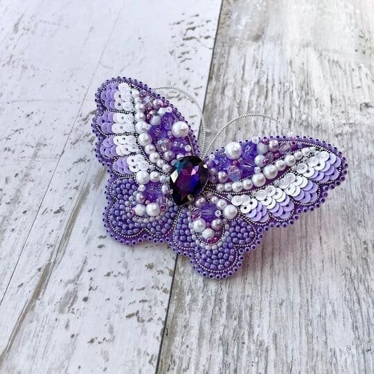 borboleta de crochê simples