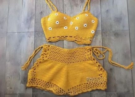 Cropped de Crochê Fácil