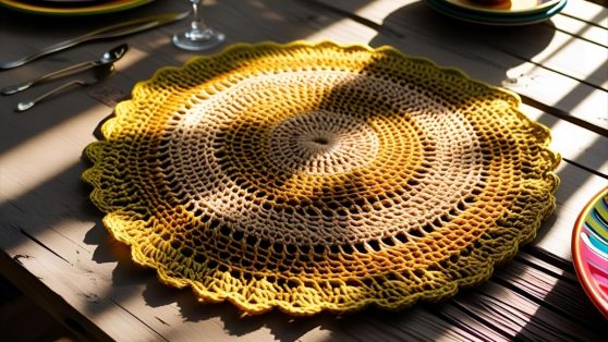 Sousplat-de-Croche-Redondo-Simples-Passo-a-Passo