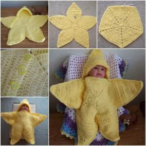 Manta de Crochê para Bebê Fácil