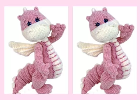 Dragão Amigurumi Receita