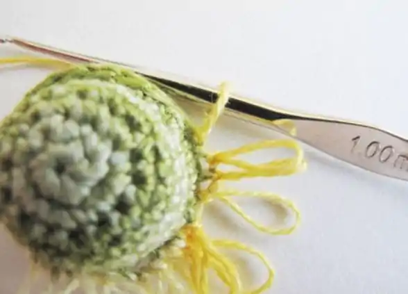 Flor de Crochê com Gráfico