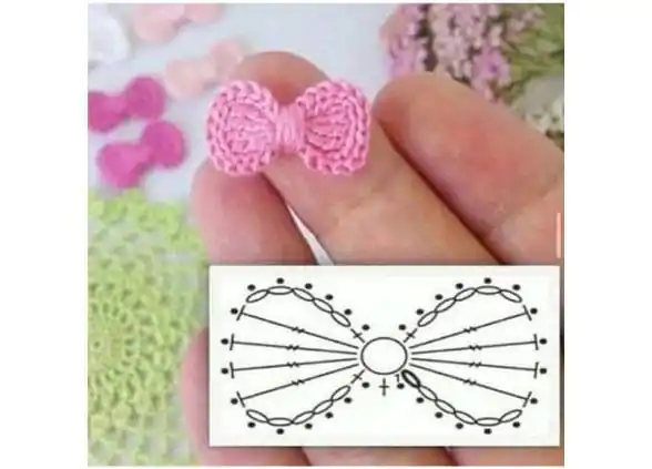 Laços de Crochê Passo a Passo