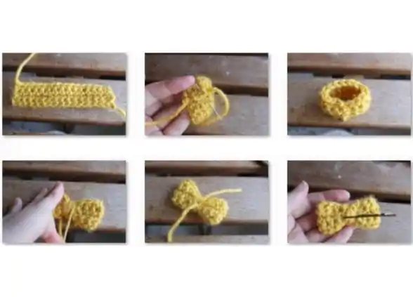 Laços de Crochê Passo a Passo