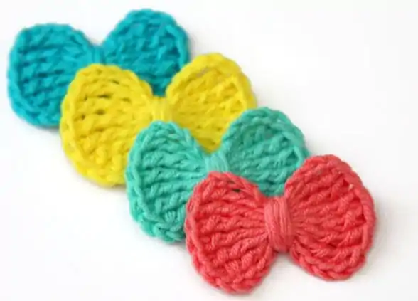 Laços de Crochê Passo a Passo