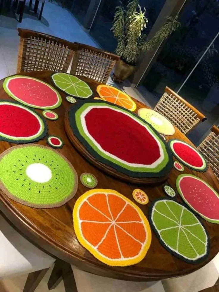 porta-copos-croche-frutas