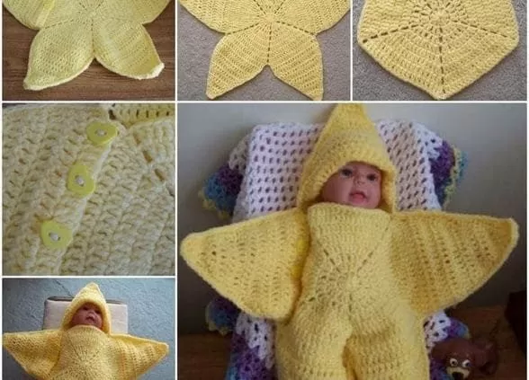 Manta de Crochê para Bebê Fácil Manta de Crochê para Bebê Fácil